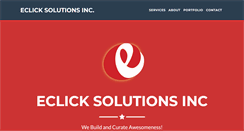 Desktop Screenshot of eclickinc.com